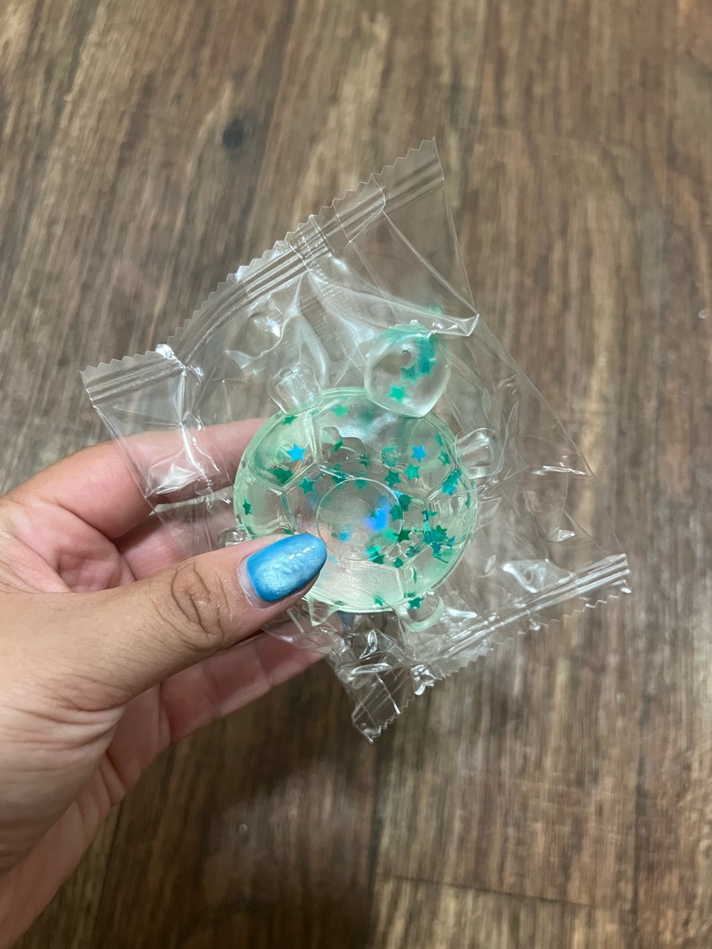 Green Glitter Turtle Squishy Fidget 🐢✨
